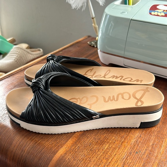 Sam Edelman Adriel Knotted Platform Sandals - Picture 2 of 4